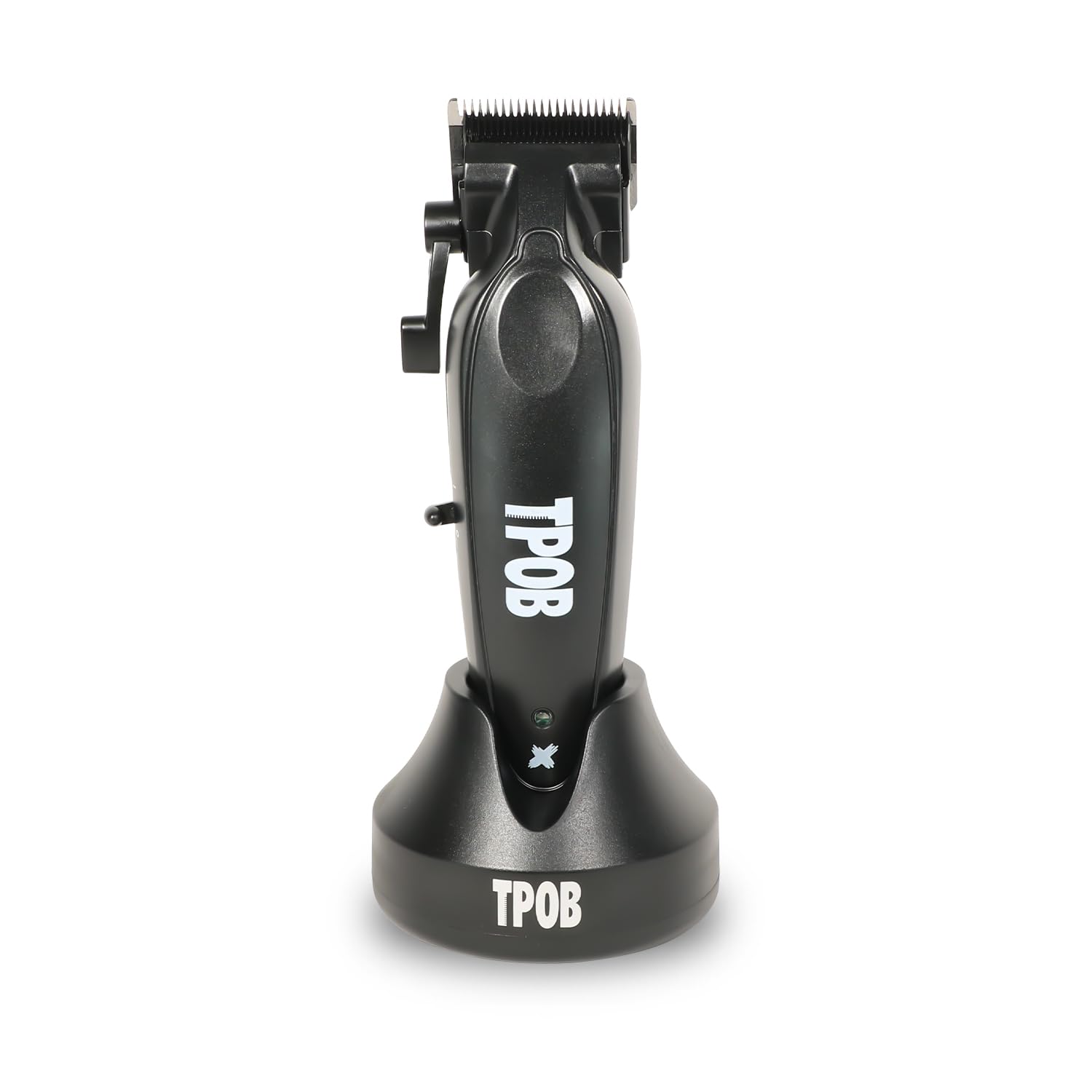 TPOB X Digital Brushless 6800rpm Metal Professional Hair Clippers for Men, XO Combination Fade/Taper Blade Cordless Rechargeable Clippers (X Clipper Green)