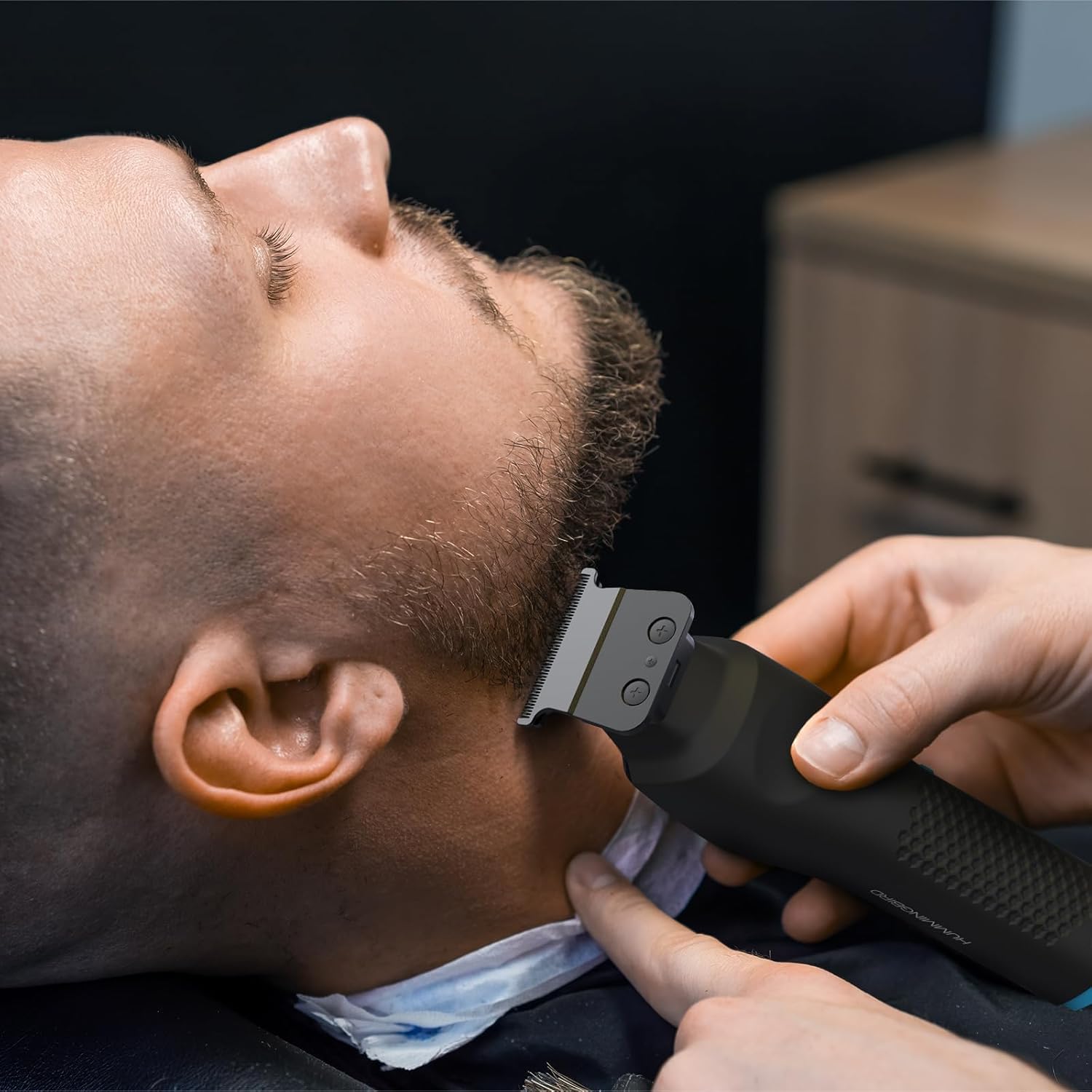 HUMMINGBIRD Pro Series Hair Clippers and Trimmer Set – 9,000 RPM Brushless Motor, DLC Blade, Zero-Gapped T-Blade Trimmer, Cordless USB-C Rechargeable, Super Torque, Carry Case, Professional Barber Kit